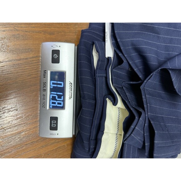 Brooks Brothers 346 Fitzgerald Fit Pants Men Size 35x31 Wool Blend Blue New - Picture 9 of 9